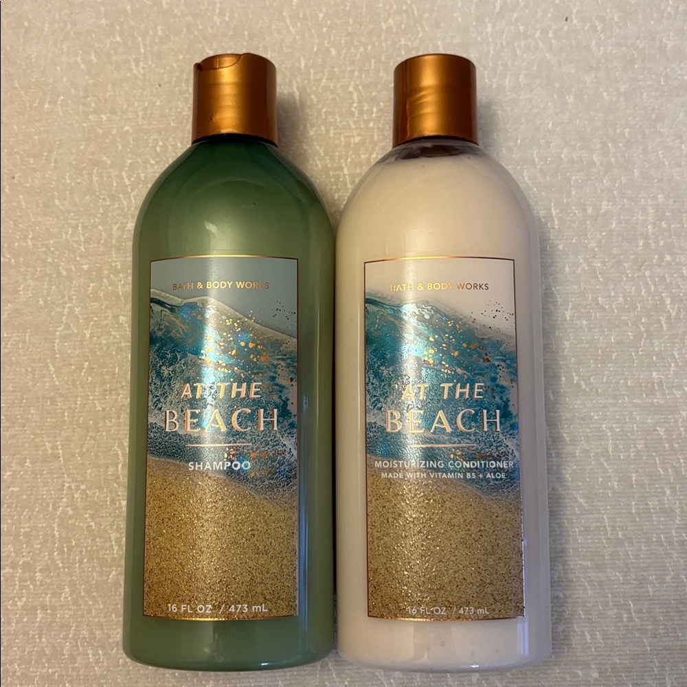 NWT At the Beach Shampoo and Conditioner